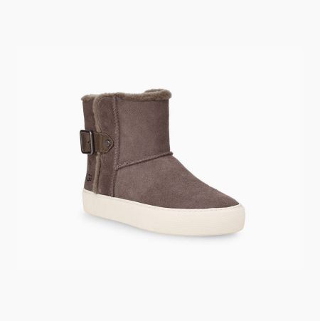 UGG Aika Suede - Joggesko Dame - Grå (NO-F166)